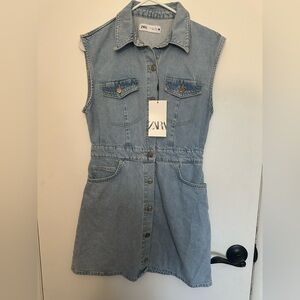 NewZARA jean dress size Medium
